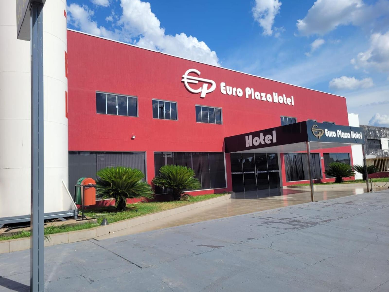 Euro Plaza Hotel - Proximo Ao Aeroporto De Goiania, Santa Genoveva エクステリア 写真